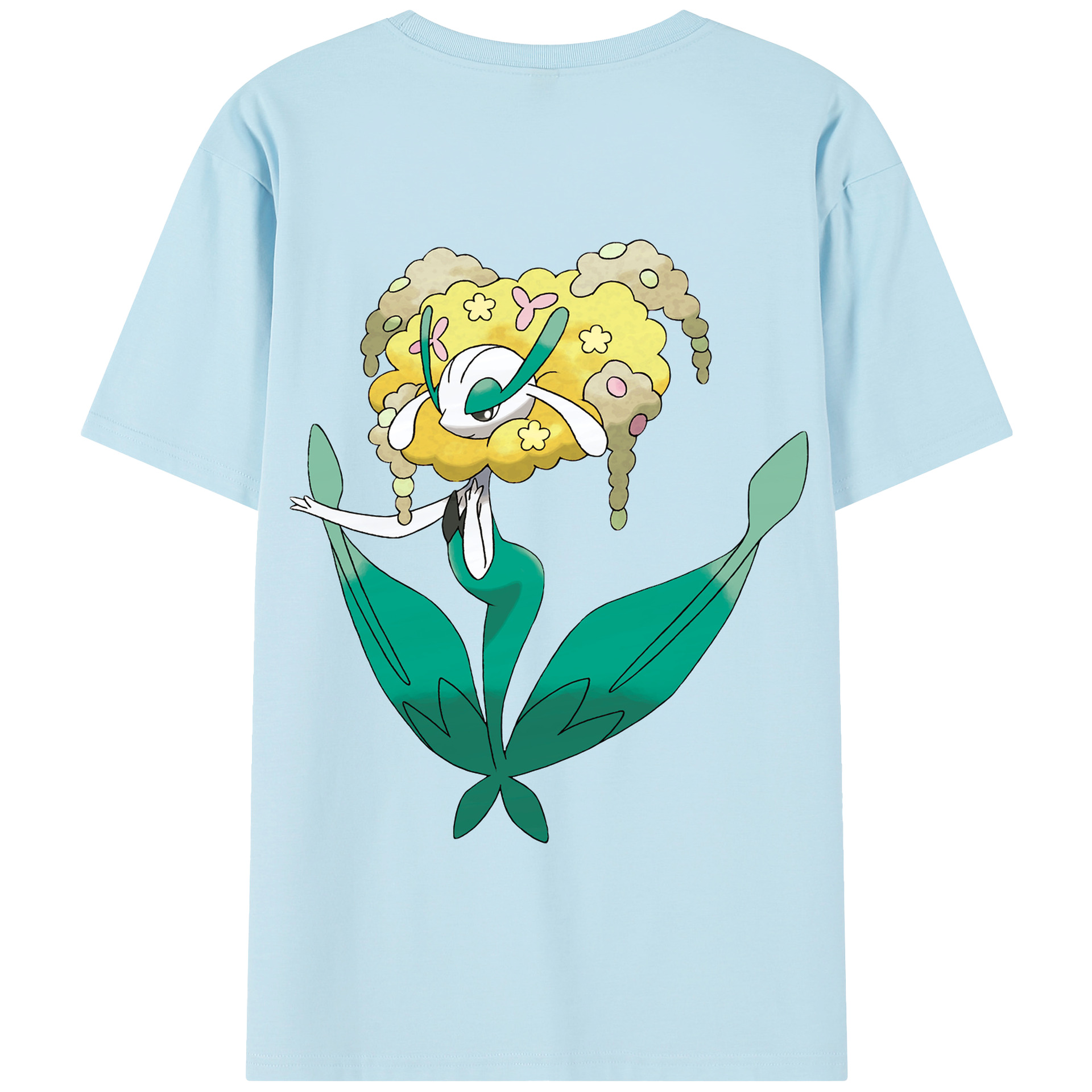 （画像用） ポケットモンスター Pokémon 綿100％半袖Tシャツ（背面プリント）